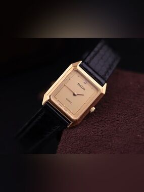 Vintage 1980s Rado Quartz 133.5289.2 Women’s Watch, Gold-Plated, Swiss Made